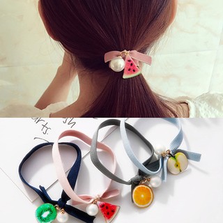 Dây cột tóc hoa quả
