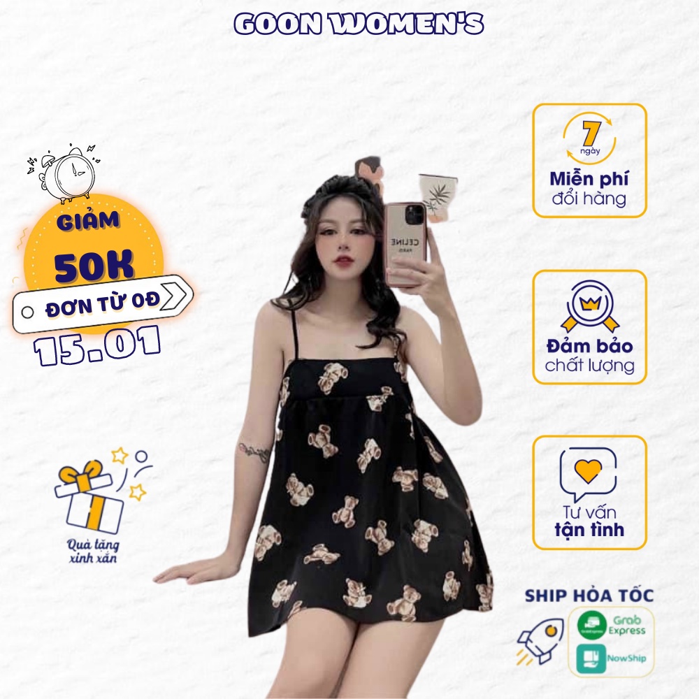 [ Hàng Cao Cấp Loại 1 + Ảnh Thật ] Sét Bộ 2 Dây Cute Quyến Rũ Goon Women's - 013