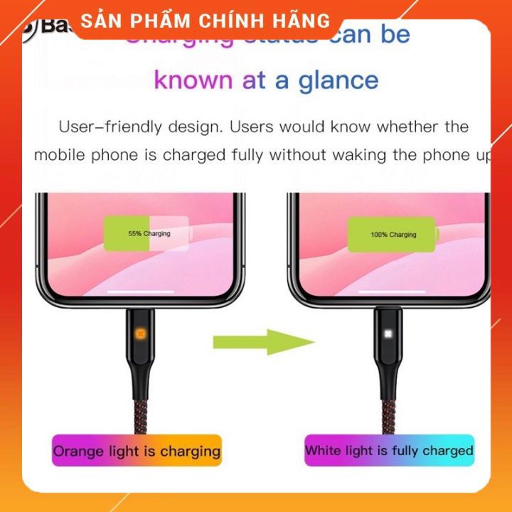 ✔️CHÍNH HÃNG✔️ Cáp sạc bọc dù Baseus X Lightning cho iPhone 6,iPhone 7, iPhone 7plus/8plus/X/xs/xsmax/iPad 9.7 2017,