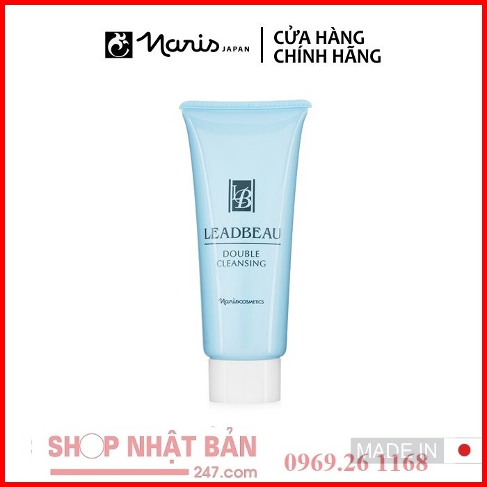 [Chính hãng] Sửa rửa mặt tẩy trang Naris Leadbeau Double Cleansing 100g /1 tuýt