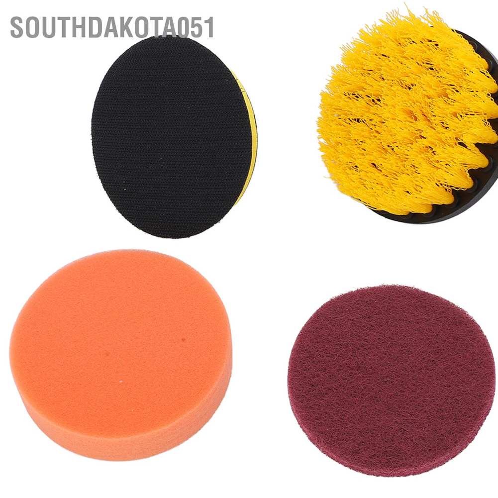 Đầu cọ gắn máy khoan vệ sinh xe hơi tiện lợi