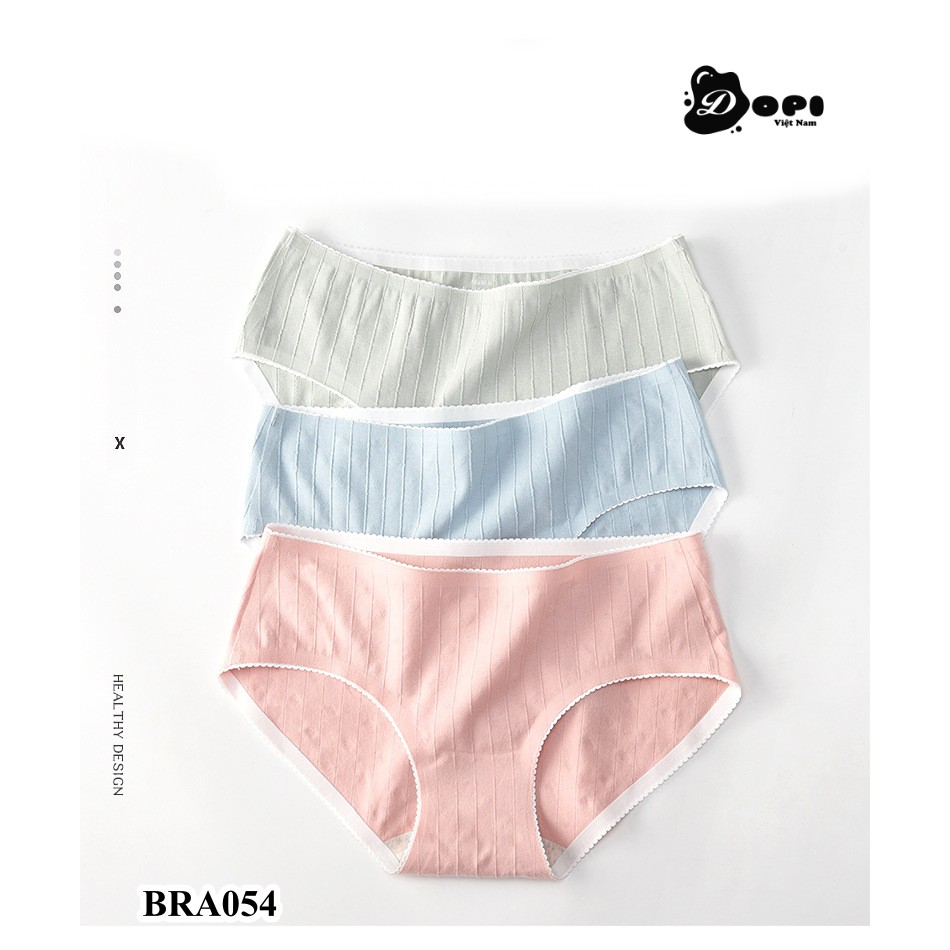 (BRA054) Quần lót cotton quần chíp đồ lót kháng khuẩn nữ cao cấp | WebRaoVat - webraovat.net.vn
