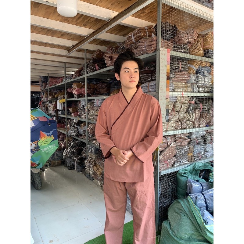 Đồ đi chùa _ Xéo nam đi chùa_ thời trang nam mới _ đơn giản sang trọng thanh lịch | BigBuy360 - bigbuy360.vn