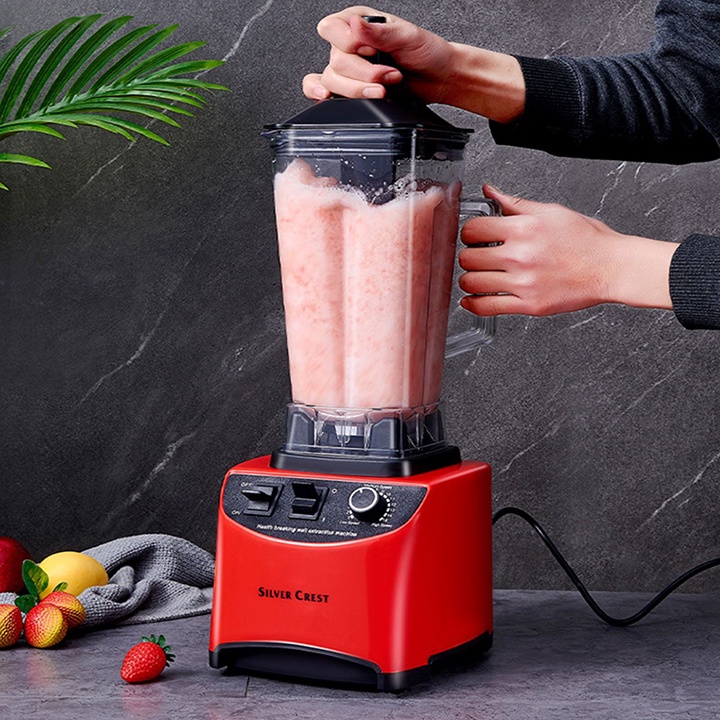 Máy Xay Sinh Tố Công Nghiệp, Xay Đồ Ăn Dặm Silver Crest 3500W