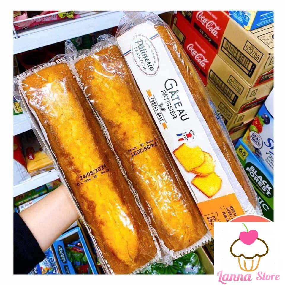 Bánh Bông Lan Bơ Patisserie Tradition Pháp 500G [ Bánh Bà Đầm]