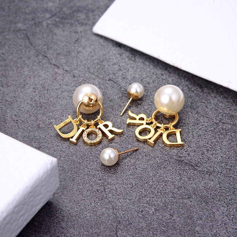 Dors Bông tai ngọc trai thư Thời trang Hoa tai phụ nữ