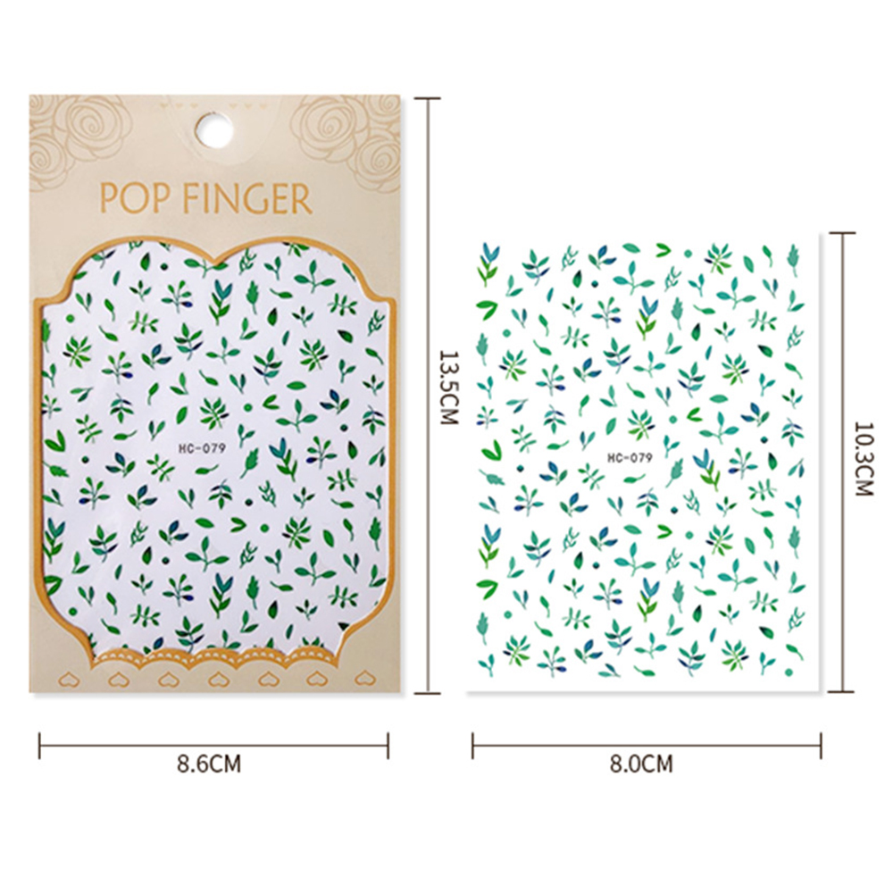 Miếng Dán Trang Trí Móng Tay Hình Hoa Cúc 3D DIY Cho Nữ