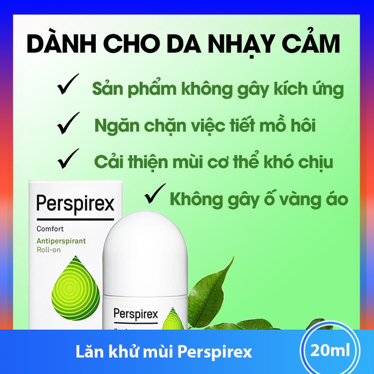 [Chính Hãng] Lăn Khử Mùi Perspirex Cao Cấp Cho Mọi Loại Da Từ Nặng Tới Nhẹ 20ml | BigBuy360 - bigbuy360.vn
