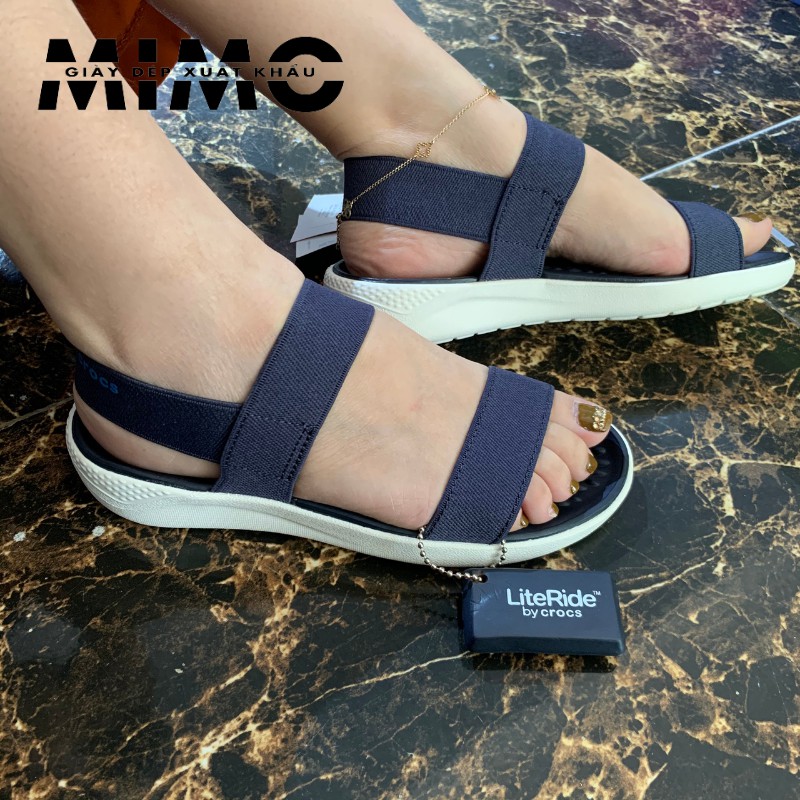 [Hàng xuất] Sandal cross, sandal quai ngang LiteRide Cho Nữ Màu Navy