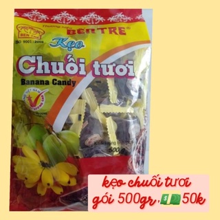 [ĐẶC SẢN] Kẹo chuối tươi Bến Tre 500g