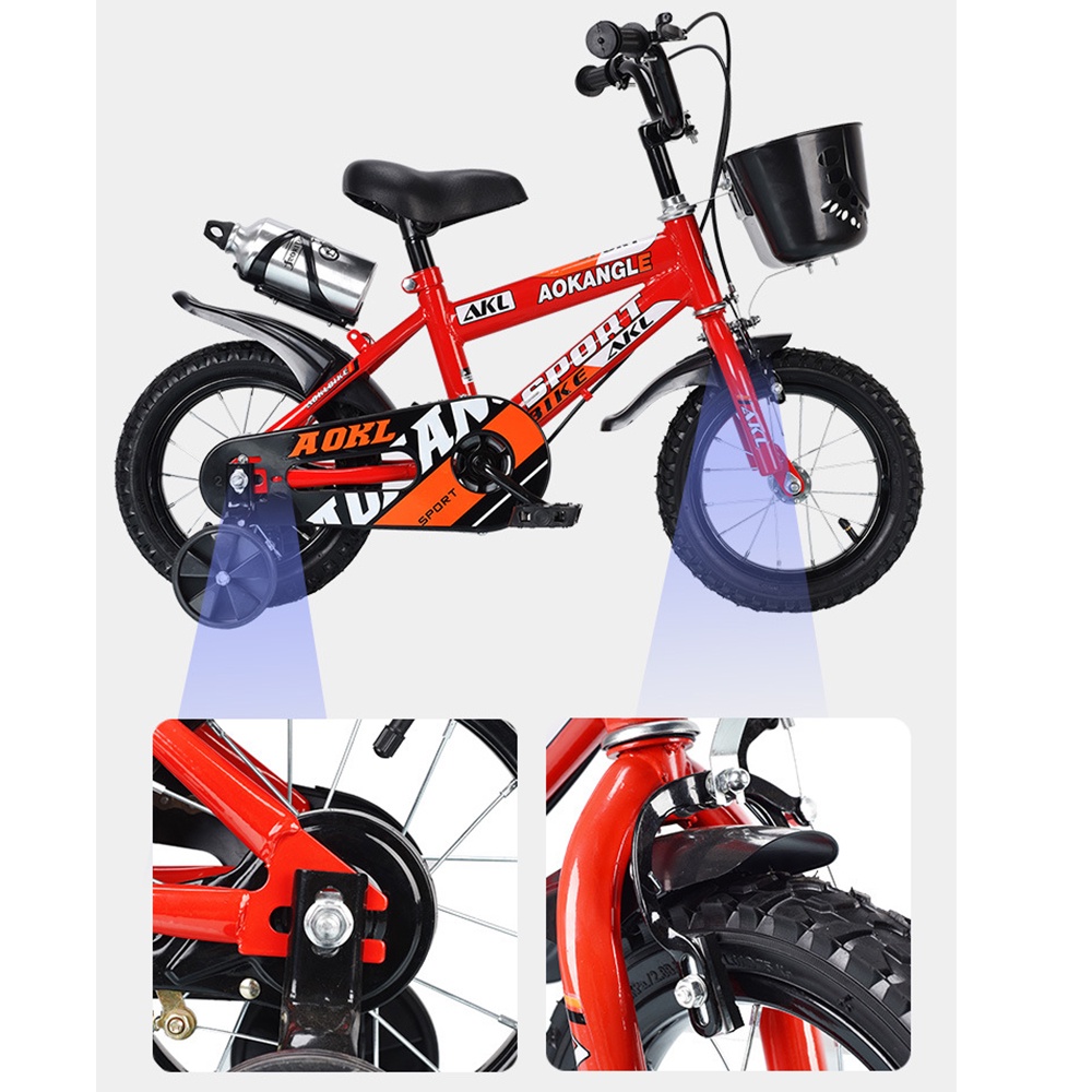 Xe đạp trẻ em cho bé Kiotool AKL 12-14-16inch