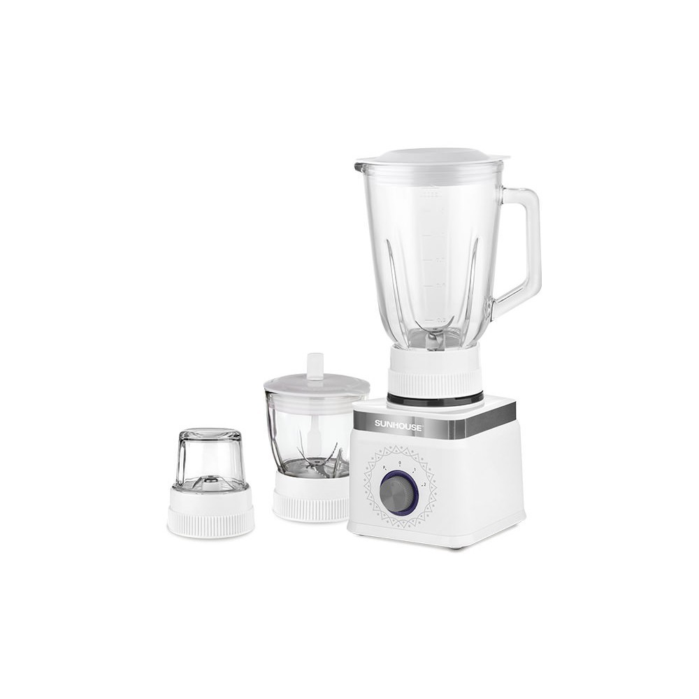 Máy xay sinh tố 3 cối SUNHOUSE SHD5582W - Bảo hành 12 tháng