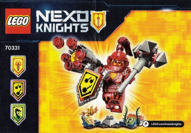 Lego Nexo Kights 70331 - Bộ xếp hình Lego Hiệp sĩ Macy