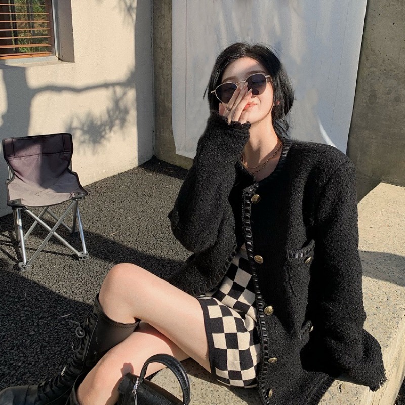 [ORDER] Áo dạ tweed dày dặn