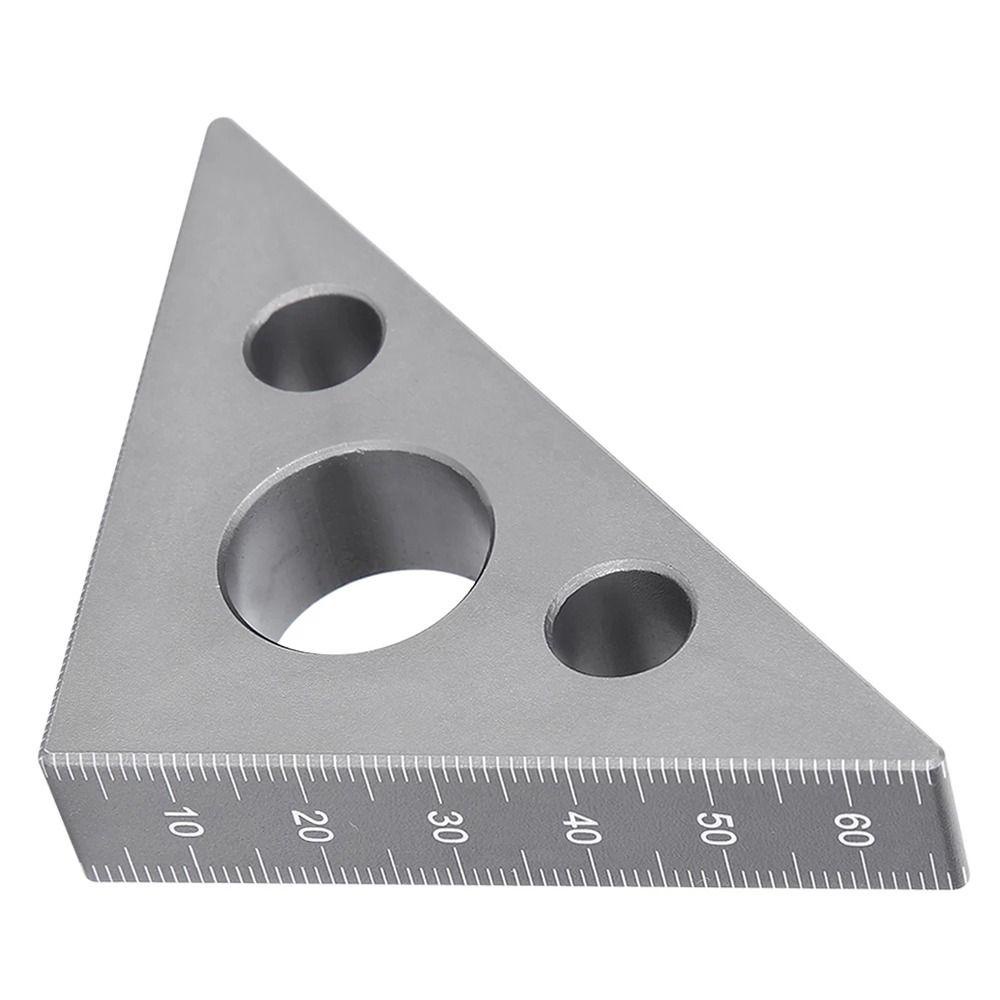 Thước Đo Gỗ Bằng Hợp Kim Nhôm 45 / 90 Độ Chính Xác Cao