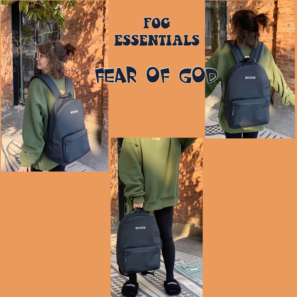 Balo Da Học Sinh-Balo Du Lịch Chính Hãng Full Tem Code FOG Essentials Fear of GOD