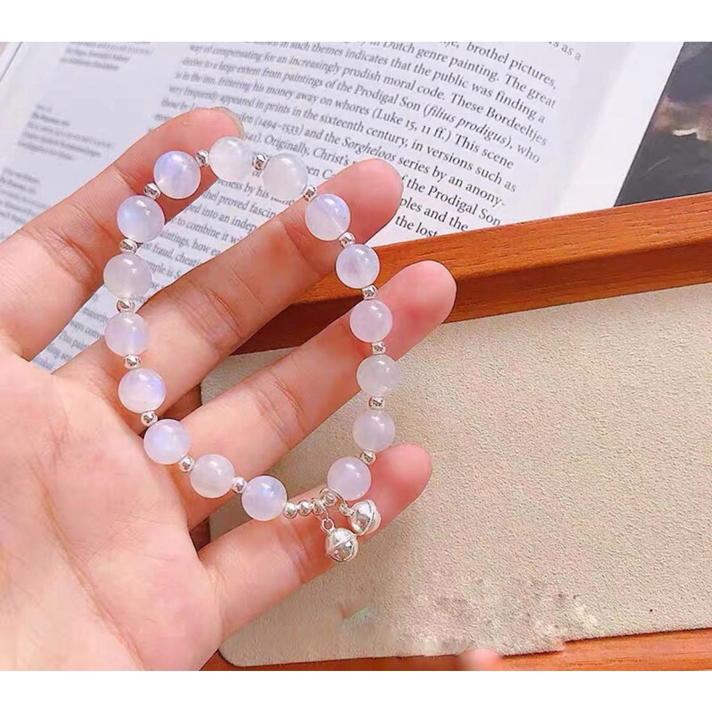 Vòng đá mix chuông kêu cho bạn nữ