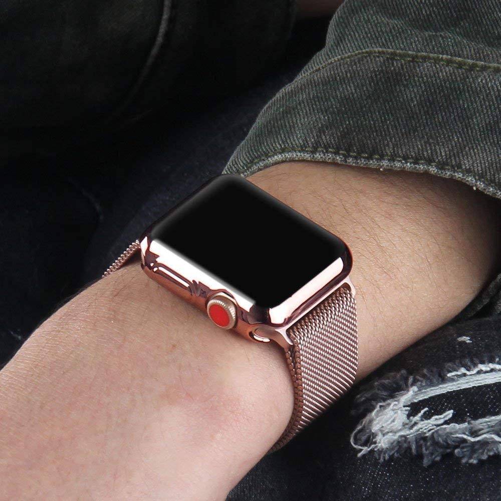 Ốp silicone Bảo Vệ Mặt Đồng Hồ Thông Minh Apple Watch 45/44/42/41/40/38mm Series 7 6 se 5 4 3 T500