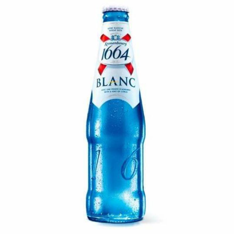 Thùng 24 chai Bia Blanc 1664 pháp
