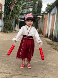 Hán phục cách tân cho bé. ( hàng ord)