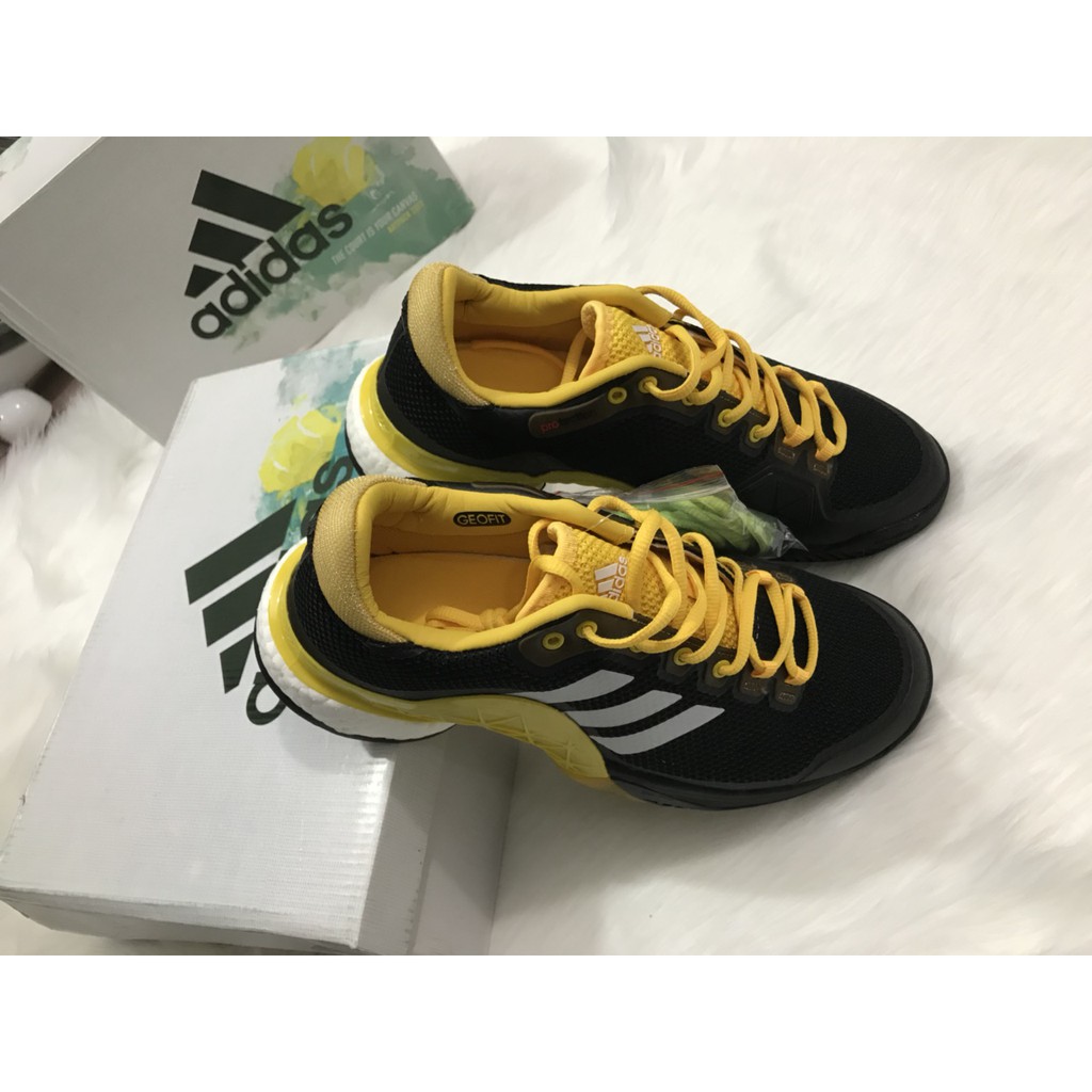 Giày Tennis Baricade Black/White AQ6295