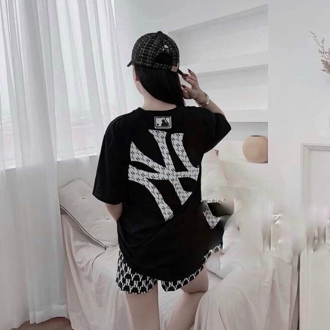 Bộ Đồ Ngủ Đùi NY Tay Ngắn – Bộ Ngủ Cộc Tay Nữ Chất Liệu Cotton Cao Cấp Free size dưới 60kg | BigBuy360 - bigbuy360.vn