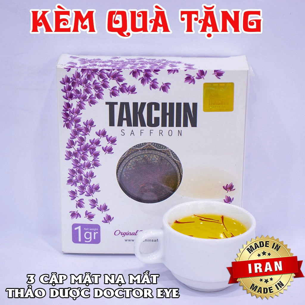 [ Chính Hãng ] Nhuỵ Hoa nghệ Tây Saffron Takchin Nhập khẩu Từ IRAN