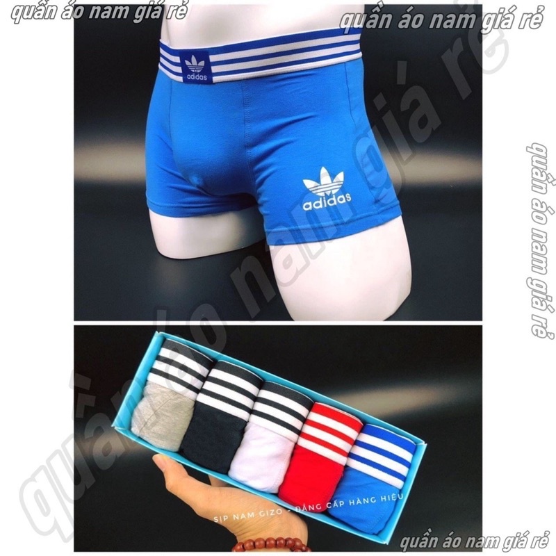 combo quần sịp đùi ADS đủ màu, chất vải thun lạnh,thoáng mát,thấm hút mồ hôi tốt,thoải mái vận động,chơi thể thao