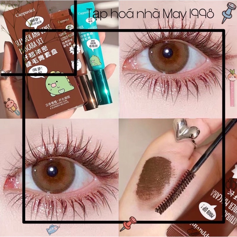 Mascara dạng ống kem đánh răng Cappuvini