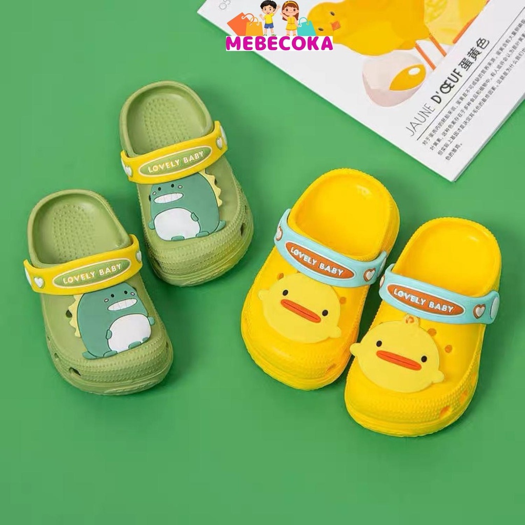 Dép cho bé Cheerful Mario, sục cross cho bé trai bé gái siêu nhẹ chống trơn trượt chính hãng MBCK2