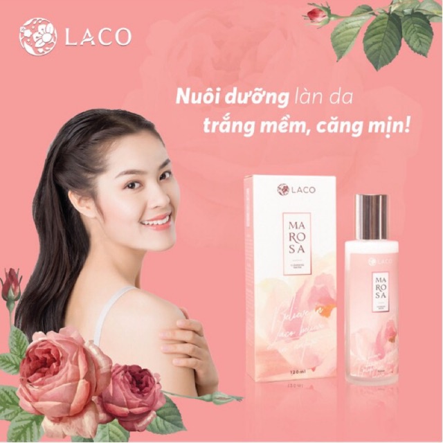 Tẩy trang nhũ hoá MAROSA LACO 120ml cho làn da mịn màng và sạch sâu