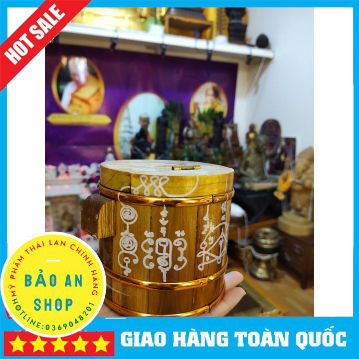 Thùng Đựng Tiền Chiêu Tài Lộc Đã Thỉnh Thầy