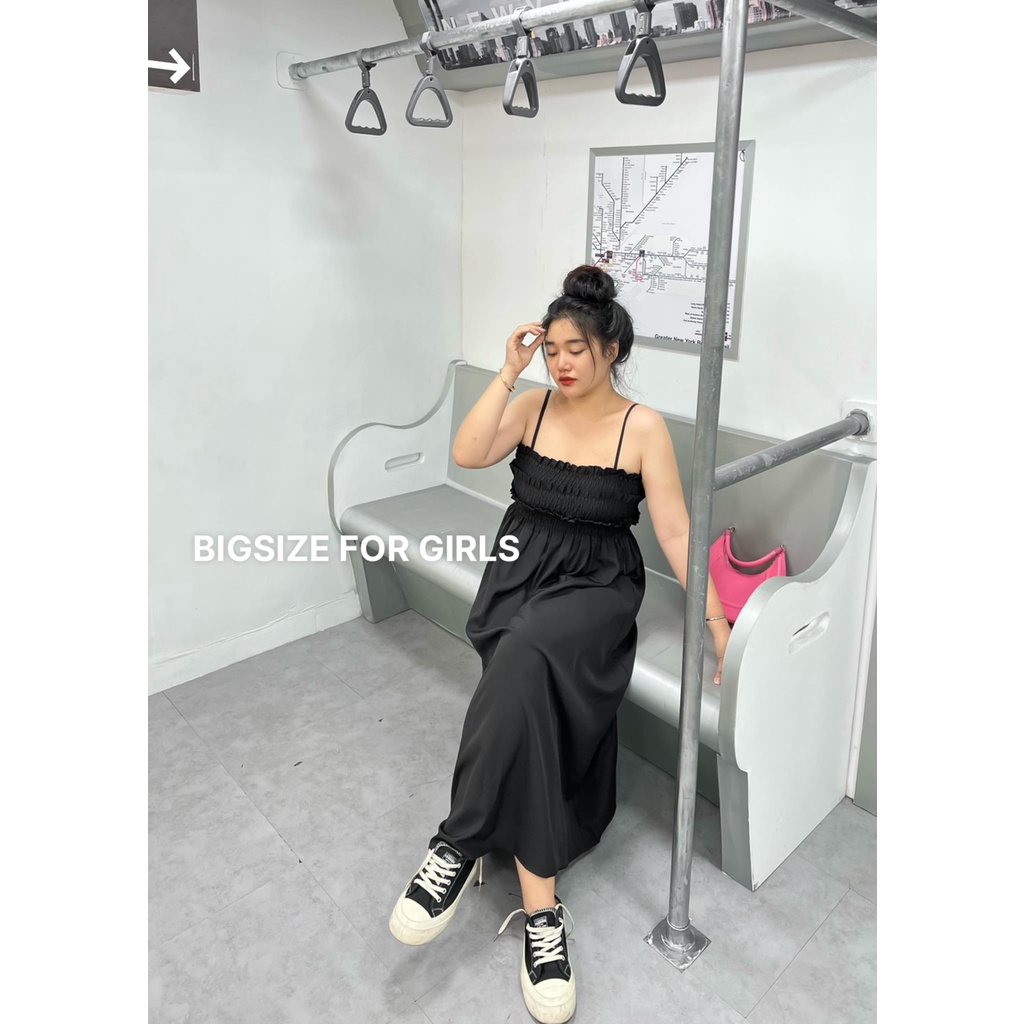 ĐẦM MAXI 2 DÂY BIGSIZE - D1026