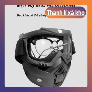 Mặt Nạ Bảo Hộ, Kính Chống Giọt Bắn, Phòng Chống Dịch Hiệu Quả, Chất Liệu Nhựa ABS An Toàn Khi Sử Dụng