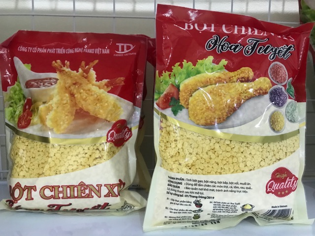 Bột chiên xù Hoa Tuyết gói 200gr date 16/6/21