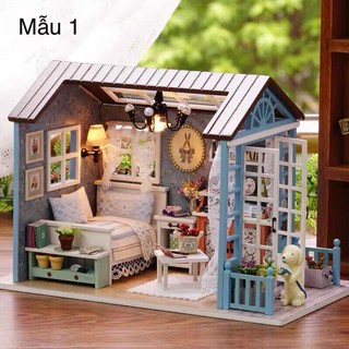MÔ HÌNH LẮP RÁP NHÀ 3D MINI DIY CUTE ROOM