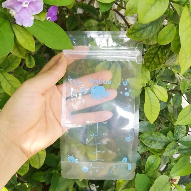 Túi trữ sữa Babuu Nhật Bản HỘP 50 CÁI