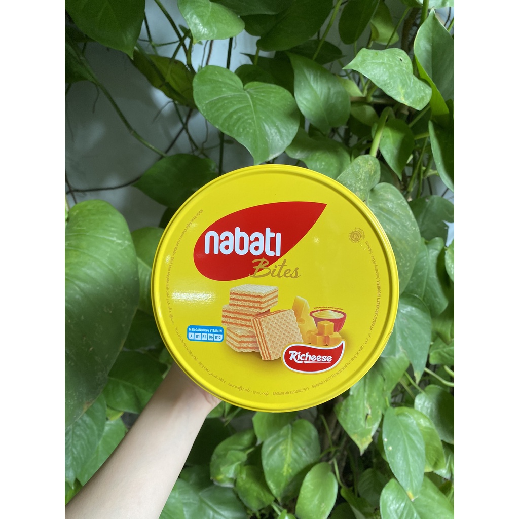 Bánh Kem Xốp Phô Mai Richeese Nabati Bites Cheese Cream Wafer
