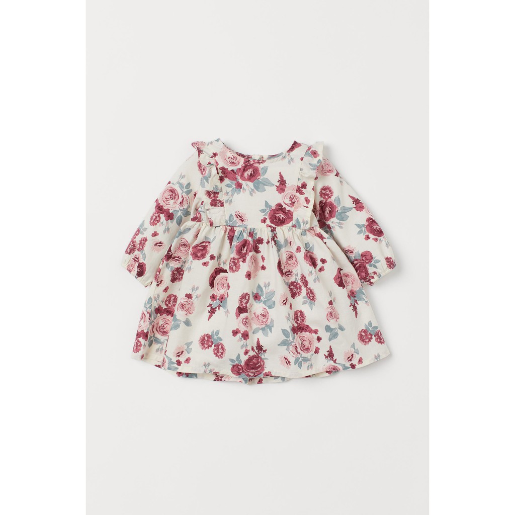 [Mã FAGREEN1505 giảm tới 30K đơn 99K] Váy hoa hồng HM Auth