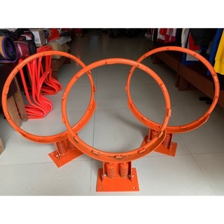 Vành bóng rổ tiêu chuẩn thi đấu (  2 lò xo Chịu lực 180kg -tặng kèm lưới)