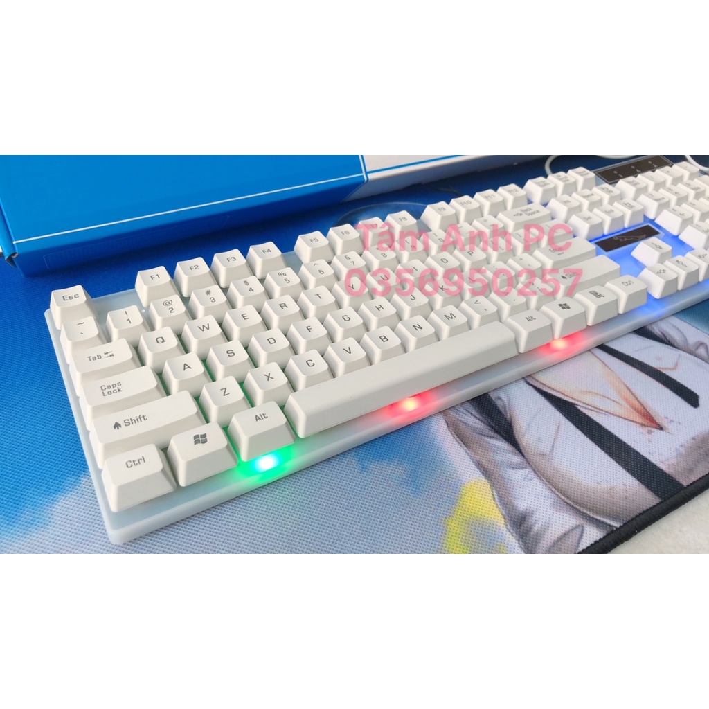 Bộ bàn phím kèm chuột máy tính G21 LED 7 Màu Ấn Tượng - bàn phím giả cơ giá rẻ, chất lượng | BigBuy360 - bigbuy360.vn