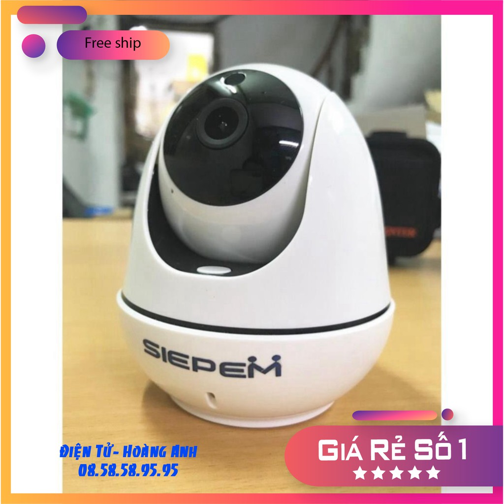 Camera Wifi IP Siepem P2P S6206 cảm biến chuyển động theo người