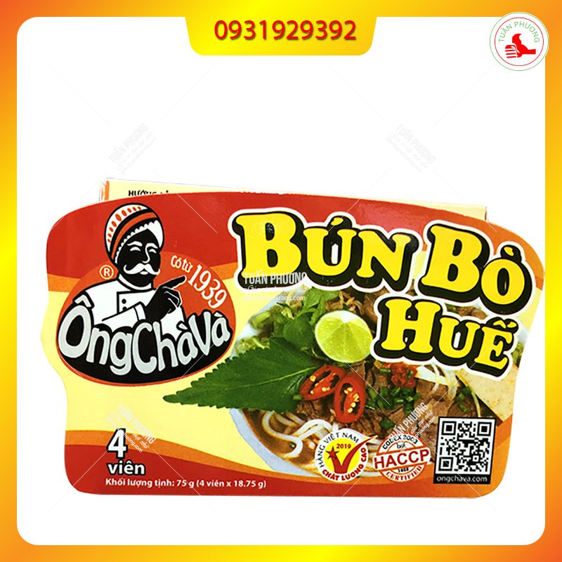 [Mã 77FMCGSALE1 giảm 10% đơn 250K] Bún Bò Huế - Ông Chà Và ( Hộp )