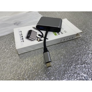 Cáp chuyển Type C sang HDMI VGA USB 4 in 1