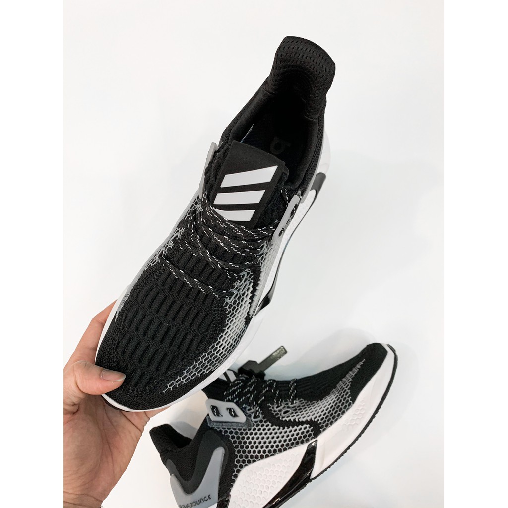 Giày sneaker nam⚜️𝑭𝑹𝑬𝑬𝑺𝑯𝑰𝑷⚜️Giảm 50K Khi Nhập Mã [GIAY050K] - Giày AlphaBounce Instinct M màu [Đen Trắng]