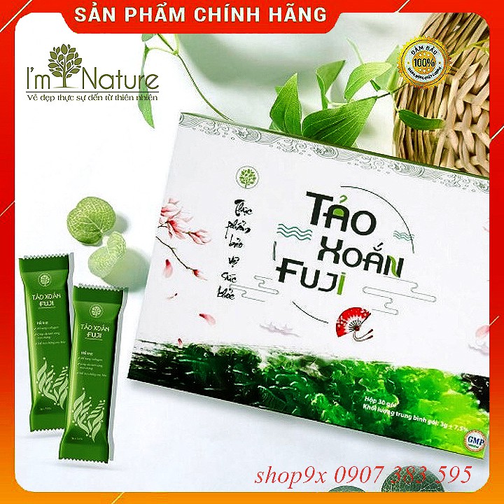 (+Quà) Tảo Xoắn Diệp Lục Fuji I’M NATURE 30g (3g/1gói - 30gói) | WebRaoVat - webraovat.net.vn