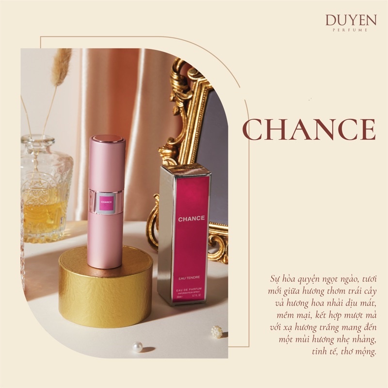 Nước Hoa mini 20ml CHANCE EAU TENDRE