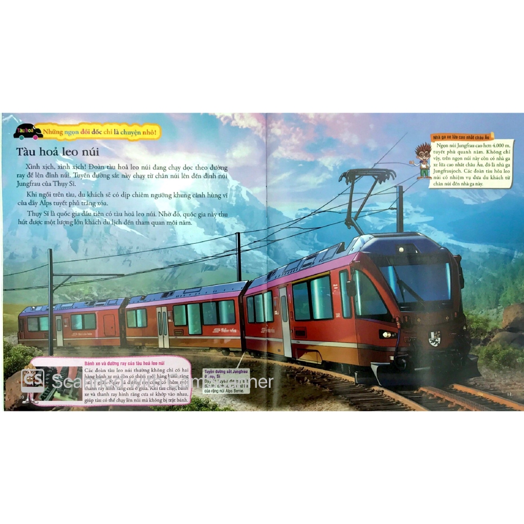 Sách - Bộ Sưu Tập Phương Tiện Giao Thông Kì Thú - Tàu Hỏa Và Xe Buýt Trên Khắp Thế Giới