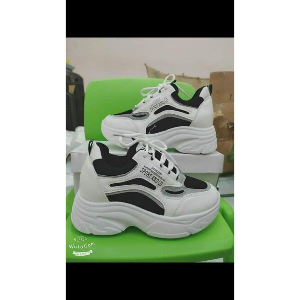 (HÀNG MỚI VỀ) Giày thể thao nâng siêu xinh cho bạn gái