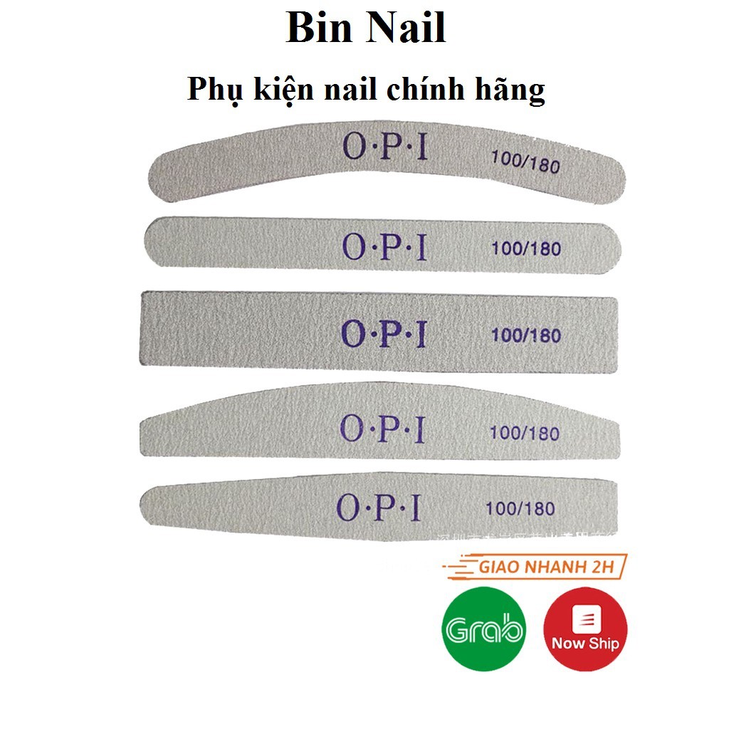 Dũa Móng OPI , 5 mẫu Dũa OPI